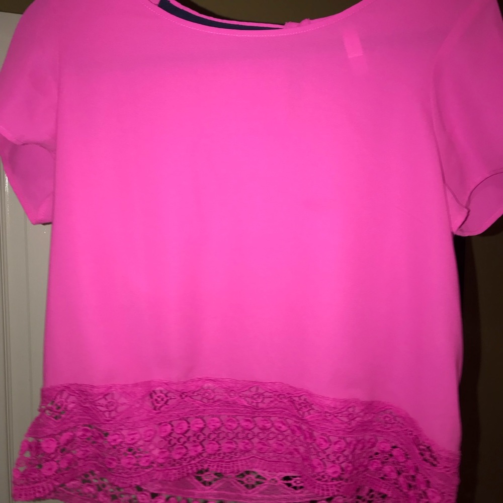 Pink top